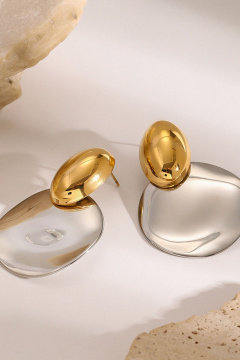 Серьги Jewelry of Dreams BS0064 золото/серебро - фото 2