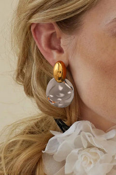 Серьги Jewelry of Dreams BS0064 золото/серебро - фото 1