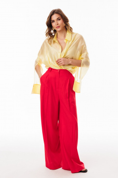 Блуза, топ EOLA 3035.1 сливочно_ масло - фото 5