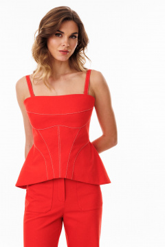 Топ EOLA 3066 красный - фото 4