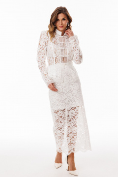 Блуза EOLA 3067 молочный - фото 4