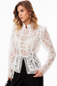 Блуза EOLA 3067.2 молочный - фото 4