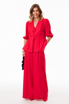 Блуза EOLA 3075 красный - фото 4