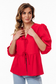 Блуза EOLA 3075.1 красный - фото 5