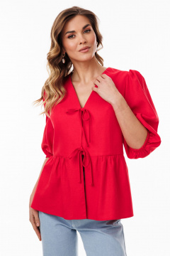 Блуза EOLA 3075.1 красный - фото 4