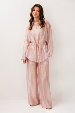 Блуза, брюки Butеr 3284 розовый - фото 2