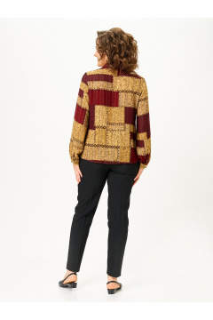 Блуза Zlata 4468 бордовый - фото 2