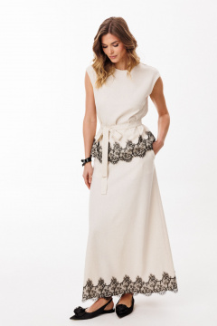 Юбка EOLA 3080 бежевый - фото 5