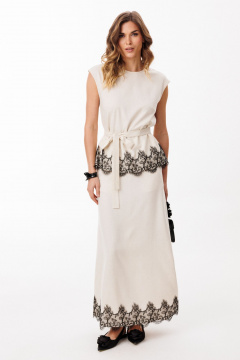 Юбка EOLA 3080 бежевый - фото 3