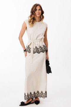 Юбка EOLA 3080 бежевый - фото 2