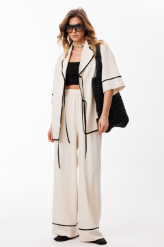 Блуза EOLA 3081 бежевый - фото 4