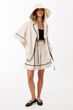 Шорты EOLA 3083 бежевый - фото 2