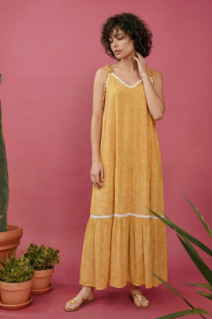 Сарафан Lokka 1875 желтый - фото 2