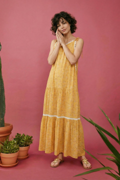 Сарафан Lokka 1875 желтый - фото 1
