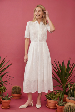 Платье Lokka 1877 белый - фото 5