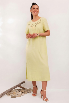 Платье Galean Style 1011 лимонный - фото 2