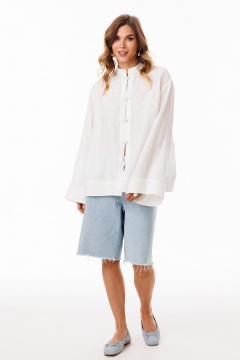 Блуза EOLA 3087 молочный - фото 2