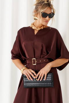 Платье Beautiful&Free 6443 шоколад - фото 4