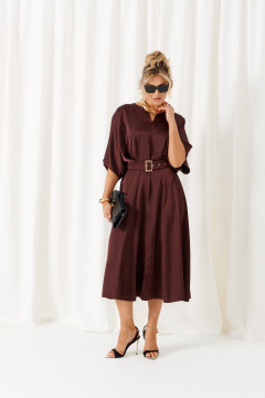 Платье Beautiful&Free 6443 шоколад - фото 2