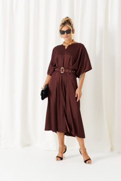 Платье Beautiful&Free 6443 шоколад - фото 1