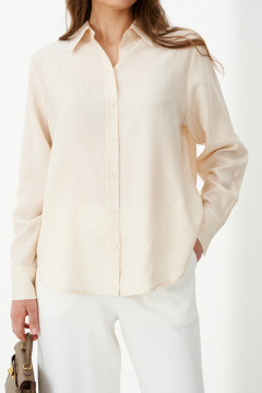 Блуза Панда 103044 светло-бежевый - фото 3