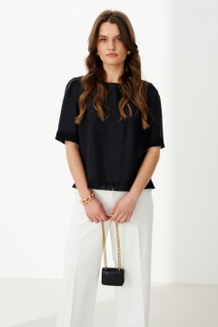 Блуза Панда 126440 черный - фото 2