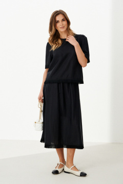 Блуза Панда 126440 черный - фото 4