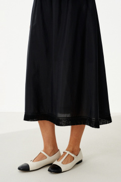 Юбка Панда 126450 черный - фото 2