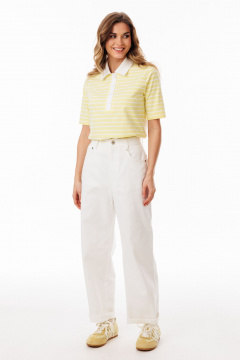 Брюки EOLA 3092.1 молочный - фото 3