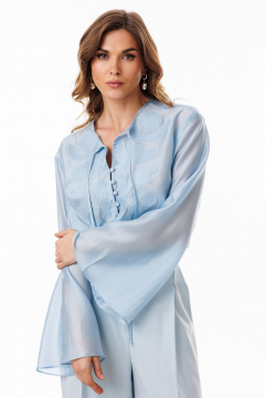Блуза EOLA 3097 голубой - фото 5