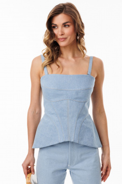 Топ EOLA 3099.1 голубой - фото 5