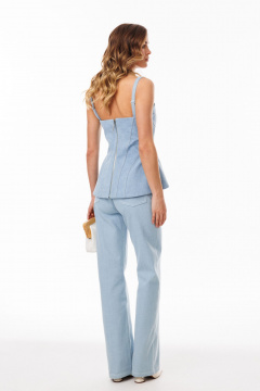 Брюки EOLA 3109 голубой - фото 4