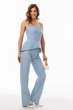 Брюки EOLA 3109 голубой - фото 3