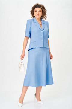 Жакет, юбка Lady Secret 26110 голубой - фото 2