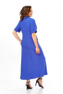 Платье Диомант 2079 синий - фото 5