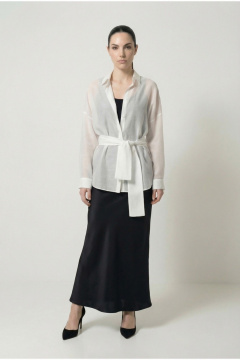 Блуза Nova Line 20886 айвори - фото 1