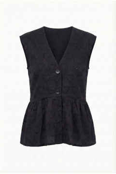 Блуза Nova Line 20889 чёрный - фото 2