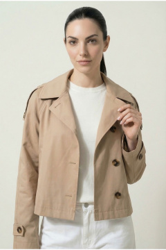 Куртка Nova Line 10522 бежевый - фото 3