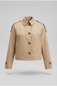 Куртка Nova Line 10522 бежевый - фото 2