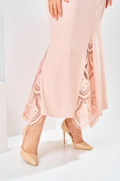 Платье Romanovich Style 1-2927 пудровый - фото 4