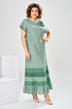 Платье Romanovich Style 1-2929 зеленый - фото 1