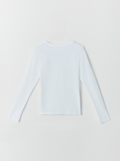 Лонгслив Mark Formelle 122846/25-34983Ц-5 белый - фото 2