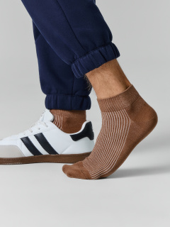 Носки Mark Formelle 131A-1587/253131A-1 белый_сер.меланж_карамель_рис.1587 - фото 2