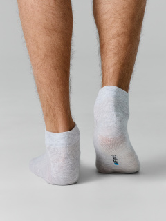 Носки Mark Formelle 131A-1587/253131A-1 св.сер.мел_белый_черный_рис.1587 - фото 3