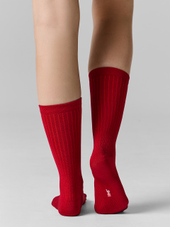 Носки Mark Formelle 273K-3512/25273K-2 т.красный_004Н_Умягчение - фото 3