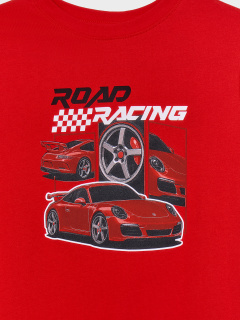 Брюки, футболка Mark Formelle 563321/25-39126ПП-0 красный_гоночные_тачки_3_сл_на_пол - фото 3