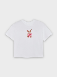 Футболка, шорты Mark Formelle 567748/25-39524ПП-14 белый_розовая_клетка_3_сл_на_пол - фото 3