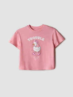 Футболка, шорты Mark Formelle 567748/25-39524ПП-14 розовый_розово_голубая_клетка_3_сл_на_пол - фото 1