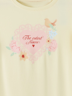 Сорочка Mark Formelle 572346/25-40585П-5 разбеленный_желтый_печать_3_сл_на_пол - фото 4