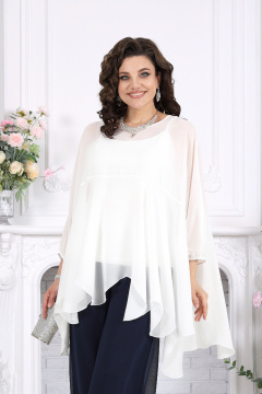 Блуза, брюки, туника Ninele 6110 синий - фото 5